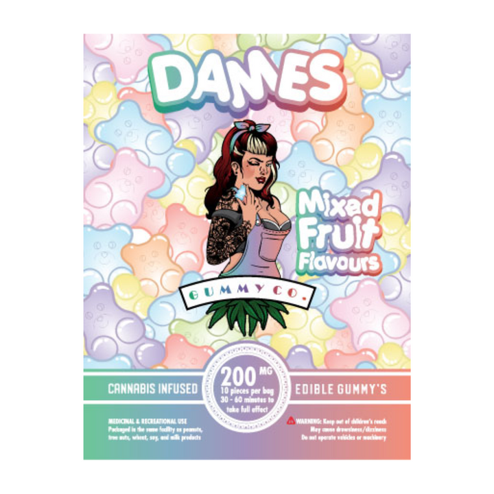 DAMES THC GUMMIES | 200MG EDIBLES