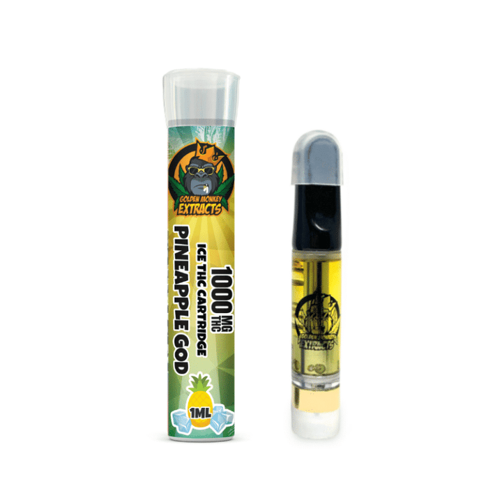 GOLDEN MONKEY EXTRACTS THC 510 ICED VAPE CART | 1G