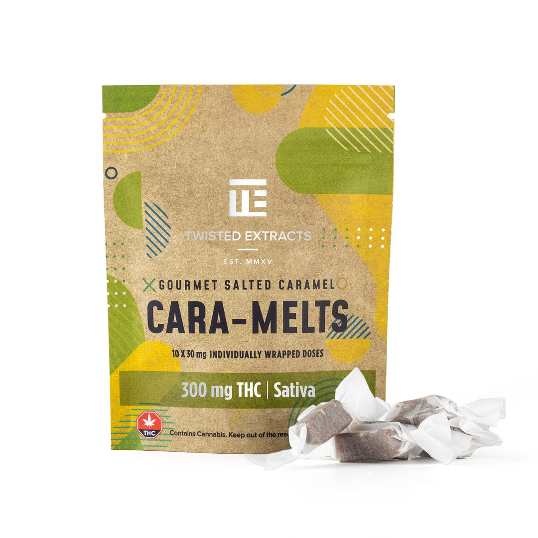 TWISTED EXTRACTS THC CARA-MELTS | 300MG EDIBLES