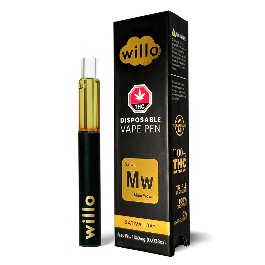 WILLO THC DISPOSABLE VAPE PEN | 1.1G