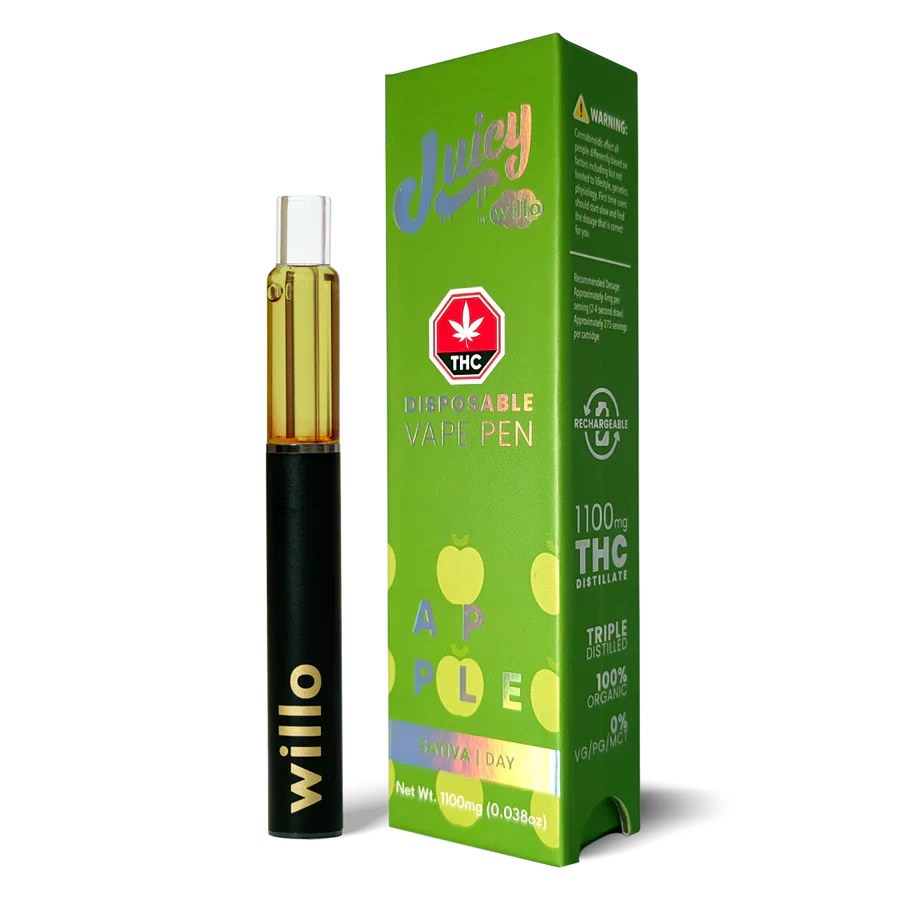 WILLO THC JUICY DISPOSABLE VAPE PEN | 1.1G