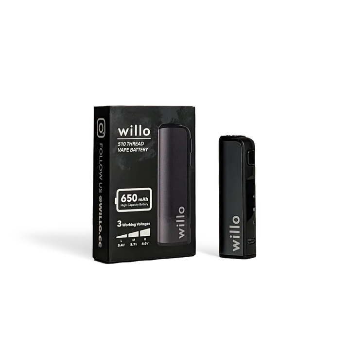 WILLO 510 RECHARGEABLE VAPE BATTERY