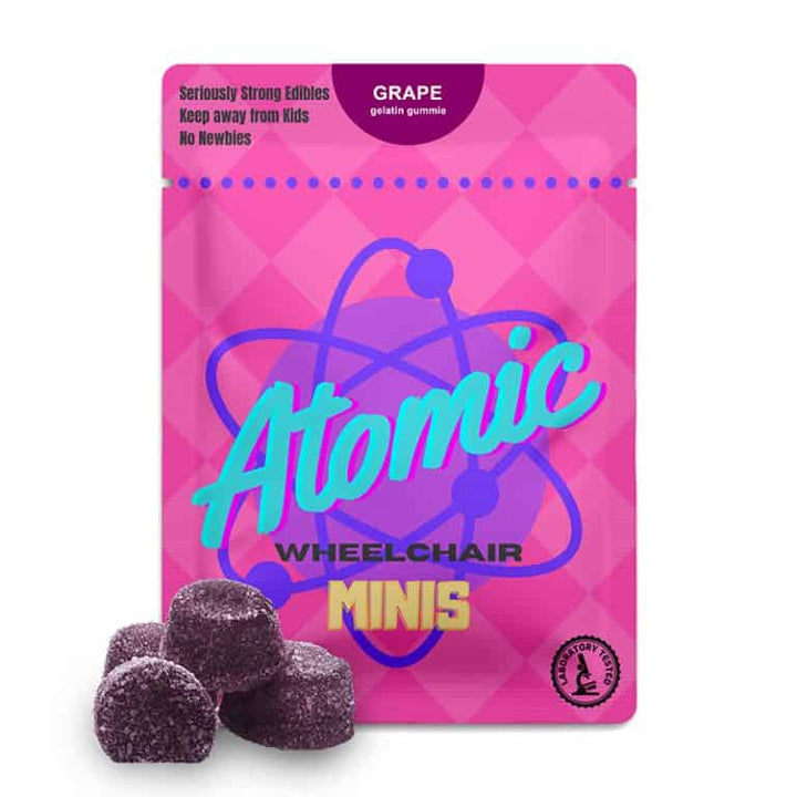 ATOMIC WHEELCHAIR MINI THC GUMMIES | 1200MG EDIBLES