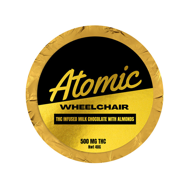 ATOMIC WHEELCHAIR THC MILK CHOCOATE | 500MG EDIBLES