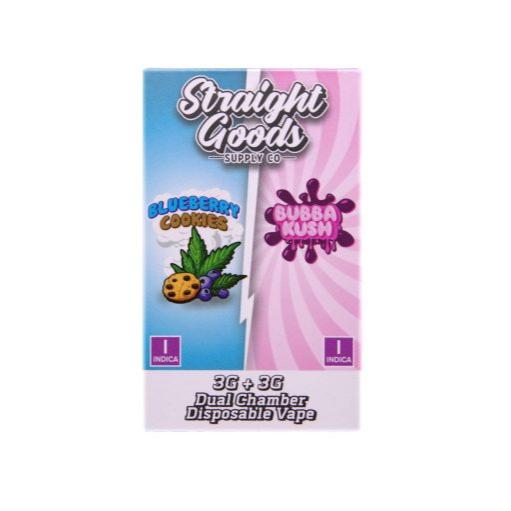 STRAIGHT GOODS SUPPLY CO THC DUAL DISPOSABLE VAPE PEN | 6G