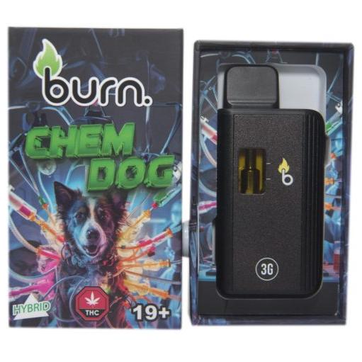 BURN. THC DISPOSABLE VAPE PEN | 3G