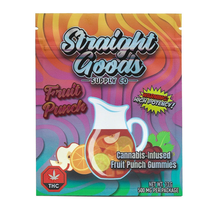 STRAIGHT GOODS SUPPLY CO THC GUMMIES | 500MG EDIBLES