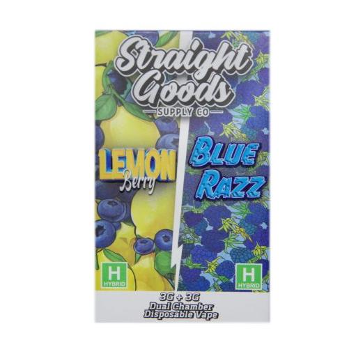 STRAIGHT GOODS SUPPLY CO THC DUAL DISPOSABLE VAPE PEN | 6G