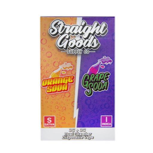 STRAIGHT GOODS SUPPLY CO THC DUAL DISPOSABLE VAPE PEN | 6G