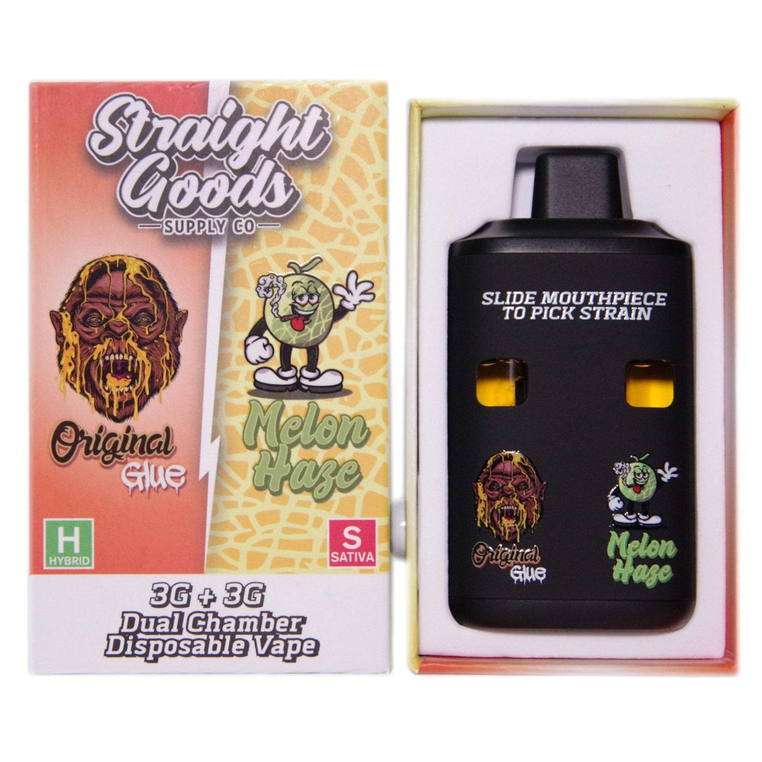 STRAIGHT GOODS SUPPLY CO THC DUAL DISPOSABLE VAPE PEN | 6G