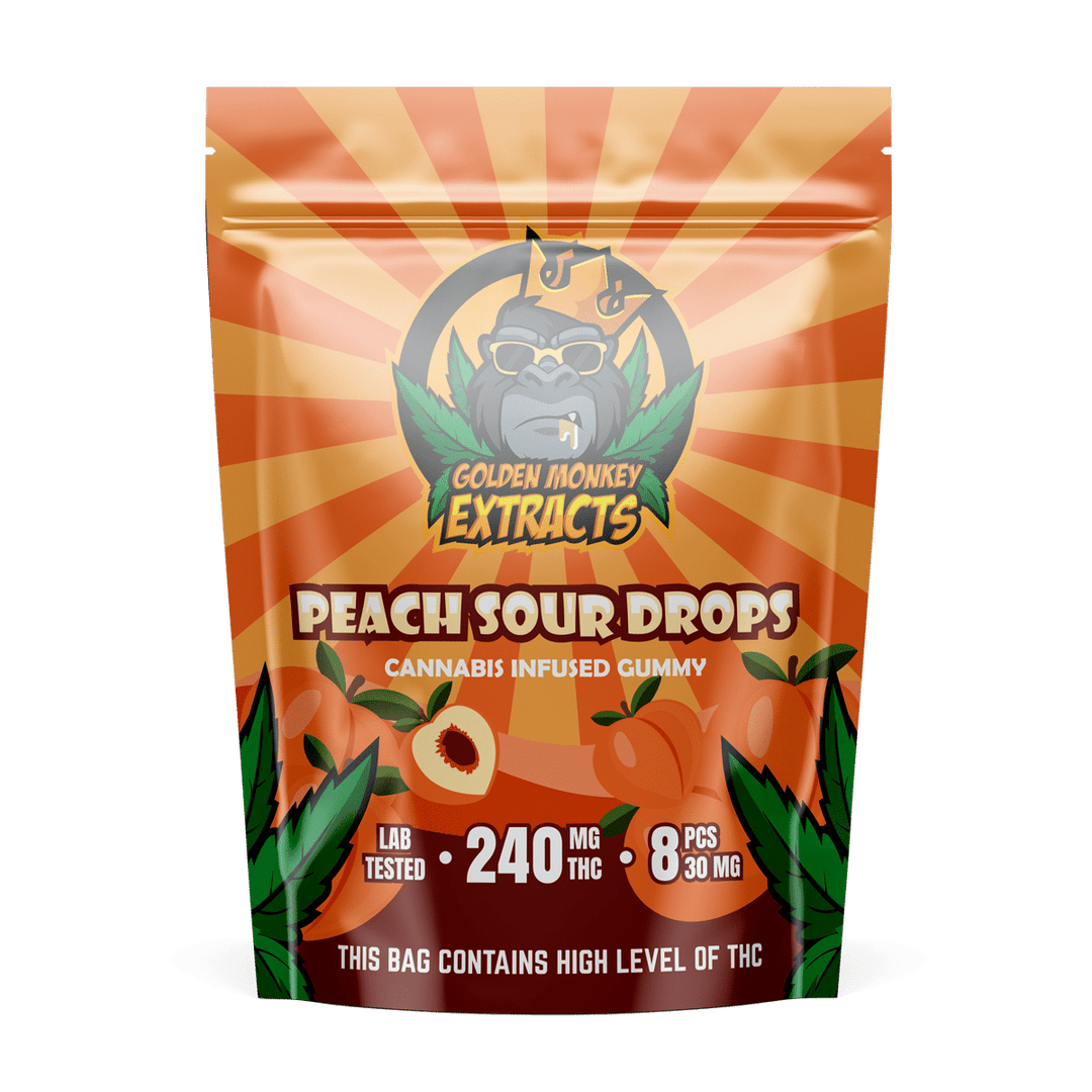 GOLDEN MONKEY EXTRACTS THC GUMMIES | 240MG EDIBLES