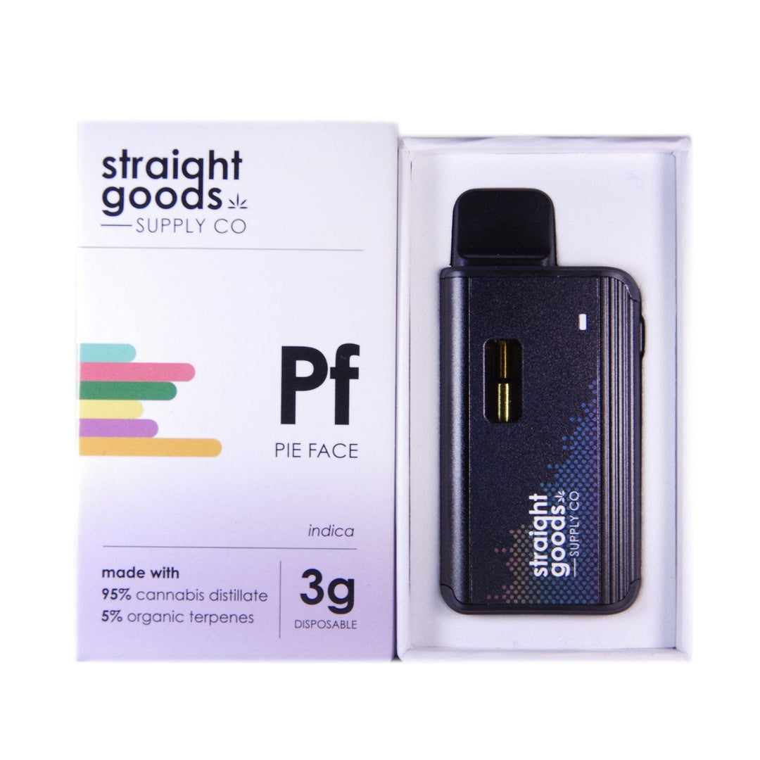 STRAIGHT GOODS SUPPLY CO THC DISPOSABLE VAPE PEN | 3G