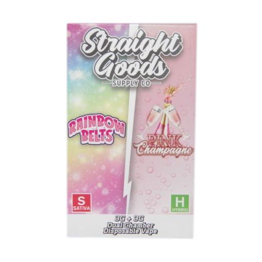 STRAIGHT GOODS SUPPLY CO THC DUAL DISPOSABLE VAPE PEN | 6G