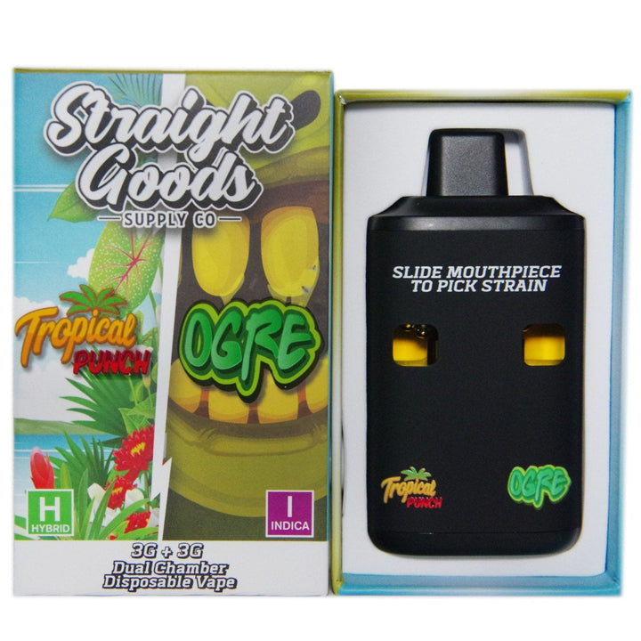 STRAIGHT GOODS SUPPLY CO THC DUAL DISPOSABLE VAPE PEN | 6G